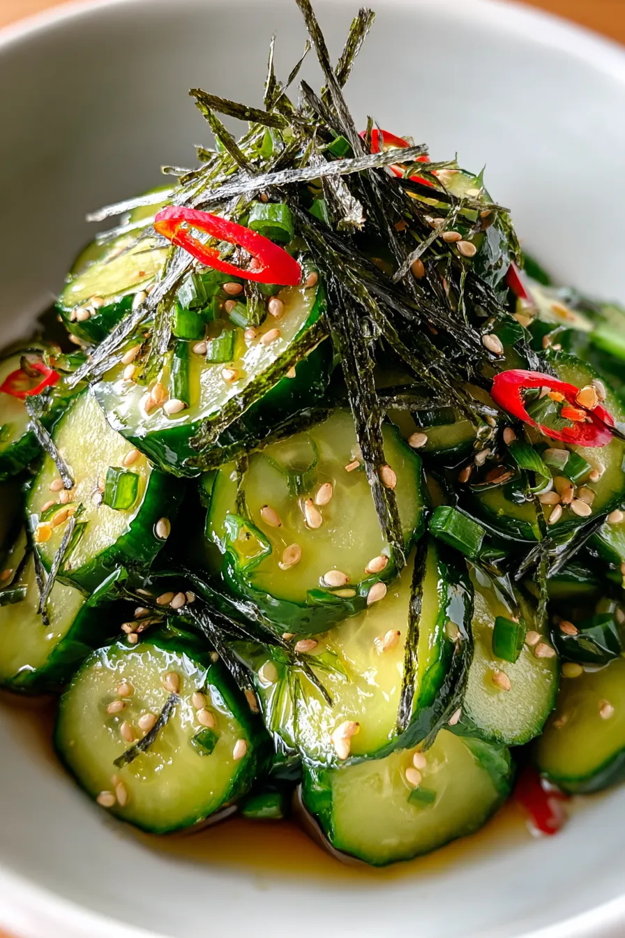 Japanese Cucumber Salad – RecipeSophia
