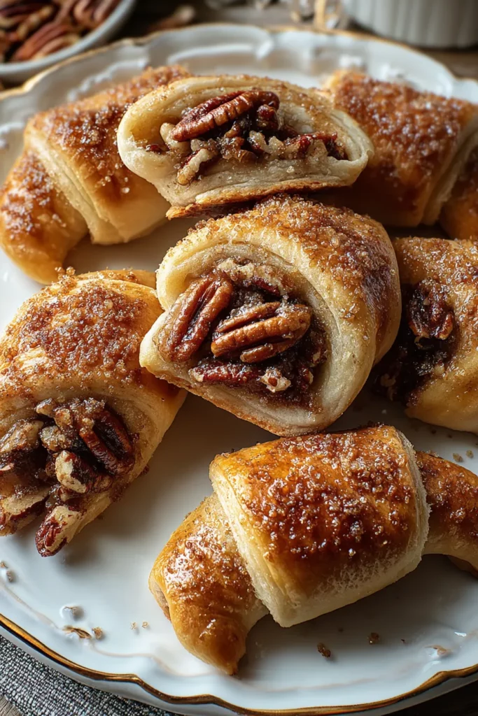 Pecan Pie Crescent Rolls – RecipeSophia